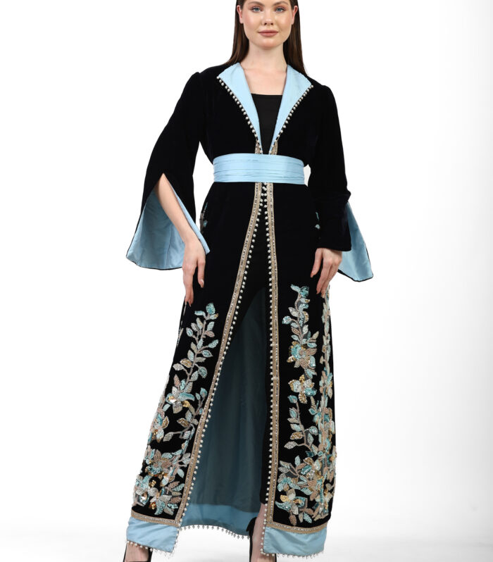 Malak Kaftan (Blue)